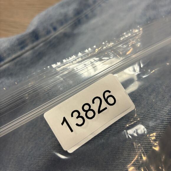 Vintage 90s Levi's 501 Straight Leg Jeans 30x27 Raw Hem Made in USA - Picture 11 of 11